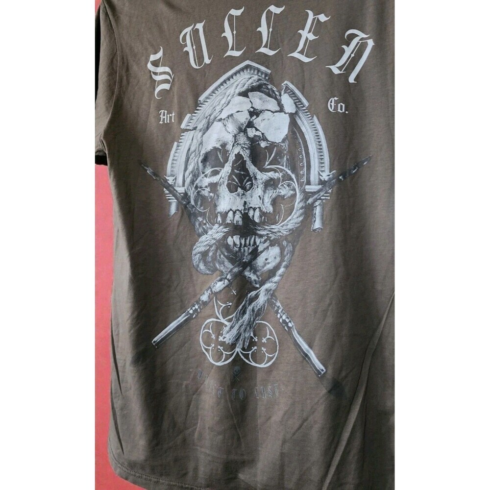 Sullen Art Collective Dust To Dust  Premium‎ Short Sleeve T-shirt Men Medium D30